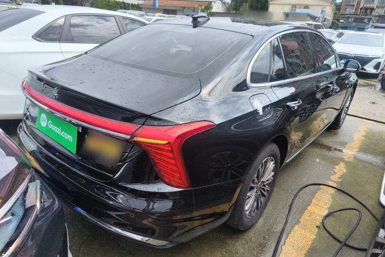 Used Hongqi H5 2025 1.5T DCT Qiyun 500 000th Unit Commemorative Edition Rear Right 45 Deg