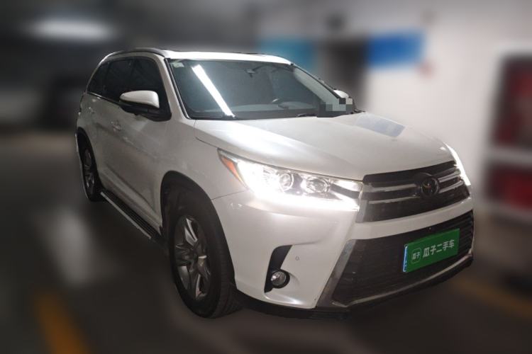 Used Toyota Highlander 2018 2.0T Four-Wheel Drive Prestige Version 7 Seats China V Emission Standard