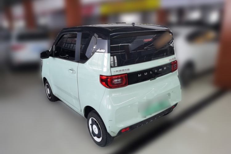 Used Wuling Hongguang MINIEV 2022 Macaron Fashion Model Lithium Iron Phosphate Rear Left 45 Deg