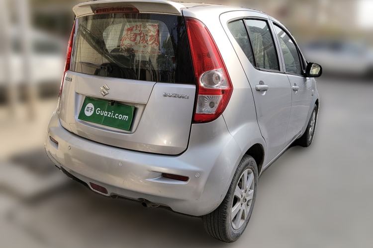 Used Suzuki Splash 2012 1.4 VVT Luxury Edition Rear Right 45 Deg