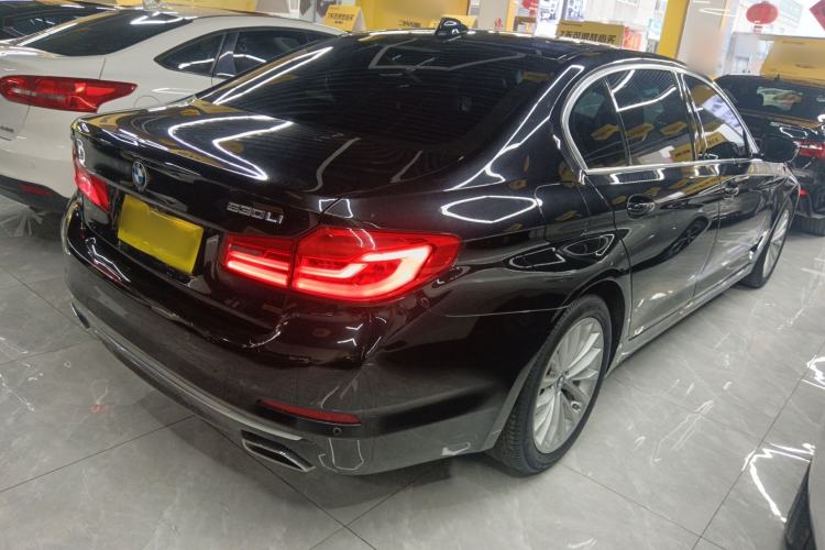 Used BMW 5 Series 2019 Updated 530Li xDrive Luxury Package Rear Right 45 Deg