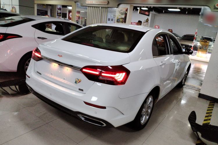 Used Geely Auto Emgrand 2021 UP 1.5L CVT Advanced Edition Rear Right 45 Deg