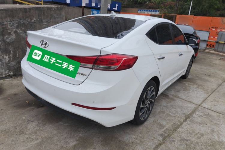 Used Hyundai Elantra (6th Generation / Lingdong) 2019 1.5L CVT ZhiXuan – Elite Version Rear Right 45 Deg