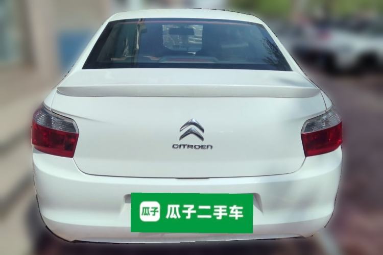 Used Citroen Elysee 2015 Zhishang Edition 1.6L Manual Fashion Model Rear