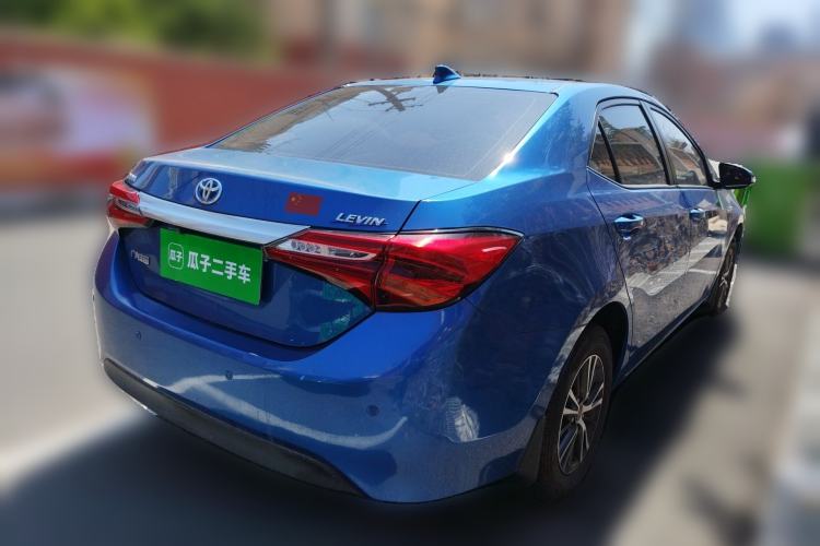 Used Toyota Levin 2016 Dual-Engine 1.8H GS E-CVT Elite Model with Sunroof Rear Right 45 Deg