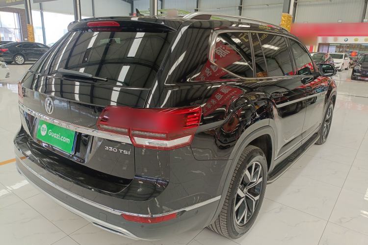 Used Volkswagen Teramont 2020 330TSI Two-Wheel-Drive Luxury Edition China VI Standard Rear Right 45 Deg