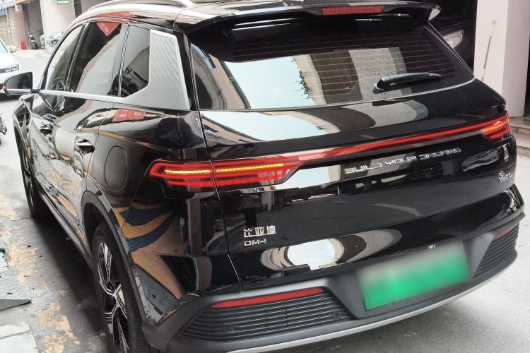 Used BYD Song Pro New Energy 2024 HONOR Edition DM-i 110KM Excellence Model Rear Left 45 Deg