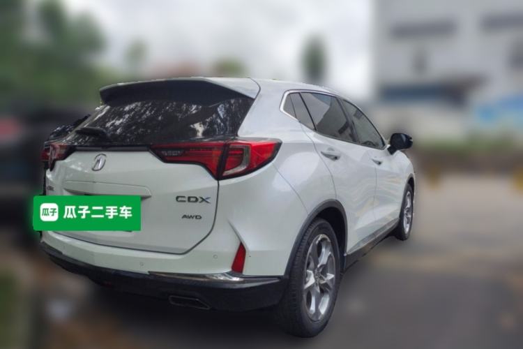 Used Acura CDX 2016 1.5T Four-Wheel Drive Luxury Edition Rear Right 45 Deg