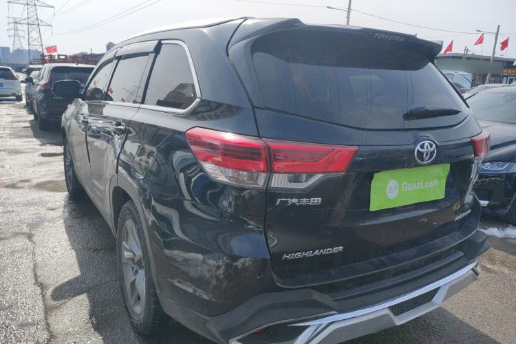 Used Toyota Highlander 2018 2.0T Four-Wheel Drive Luxury Version 7 Seats China VI Standard