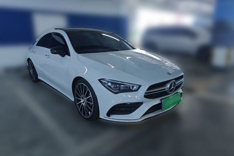 Used Mercedes-Benz CLA AMG 2020 AMG CLA 35 4MATIC Front Right 45 Deg