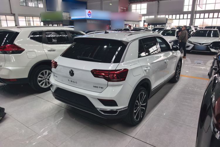 Used Volkswagen T-ROC 2021 280TSI DSG Two-Wheel Drive Comfort Connect Edition Exterior 3