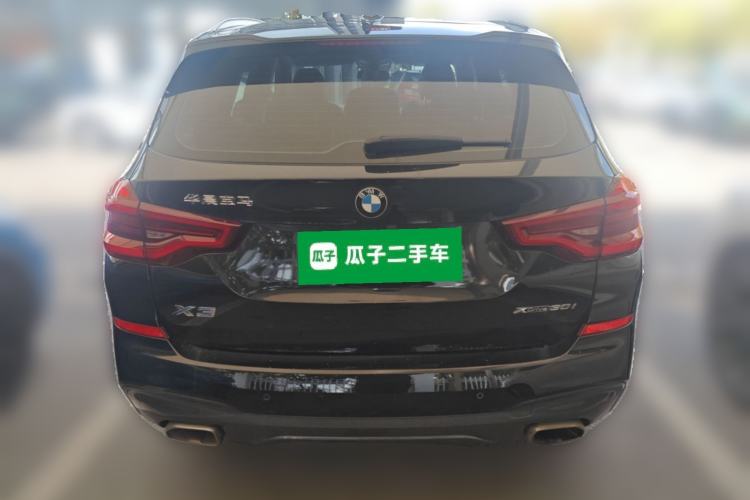 Used BMW X3 2020 xDrive30i Luxury Model with M Sport Package Rear