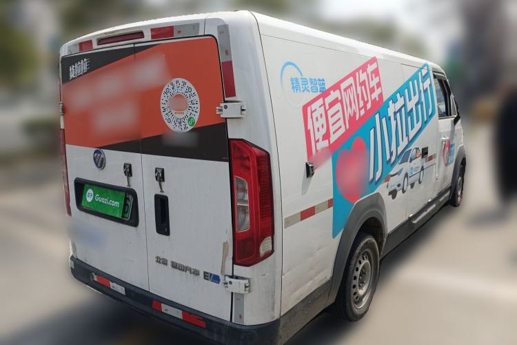 Used Foton Intelligent Blue Elf E7 2023 Pure Electric Van Flat Roof 2 Seats CATL 46.36 kWh