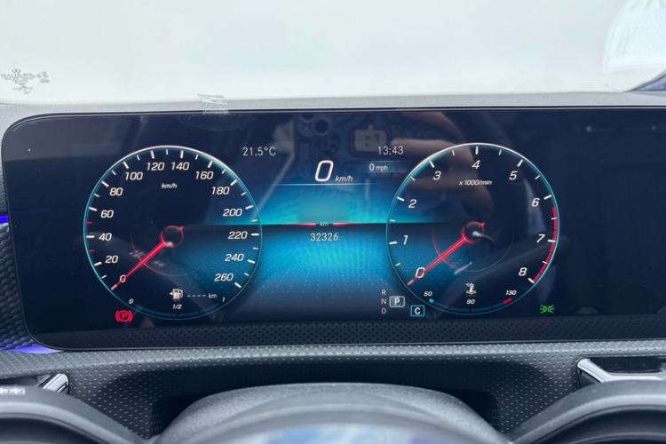 Used Mercedes-Benz A-Class 2022 Restyled A 200 L Sport Sedan Fashion Version Instrument Cluster