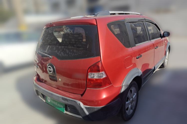 Used Nissan Livina 2010 Jingrui Edition 1.6L Manual Standard Model Rear Right 45 Deg