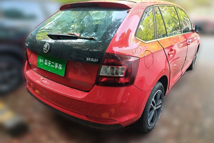 Used Skoda Rapid Spaceback 2016 Revised 1.6L Automatic Smart Drive Version Rear Right 45 Deg