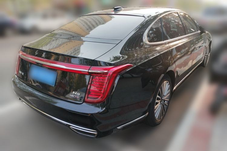 Used Hongqi H9 2020 2.0T Smart Connect Flagship Edition Rear Right 45 Deg
