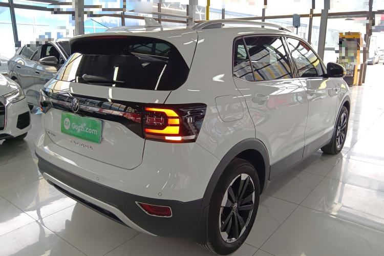 Used Volkswagen Tacqua 2021 1.5L Automatic Yue Zhi Lian Edition Rear Right 45 Deg