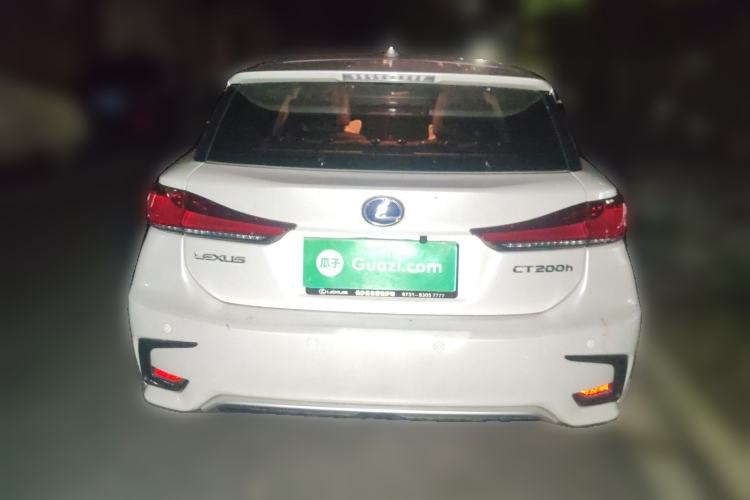 Used Lexus CT 2017 CT200h Elite Edition Monotone China VI Rear