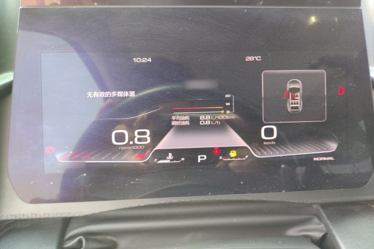 Used Haval DARGO 2021 1.5T DCT Two-Wheel Drive Labrador Edition Instrument Cluster