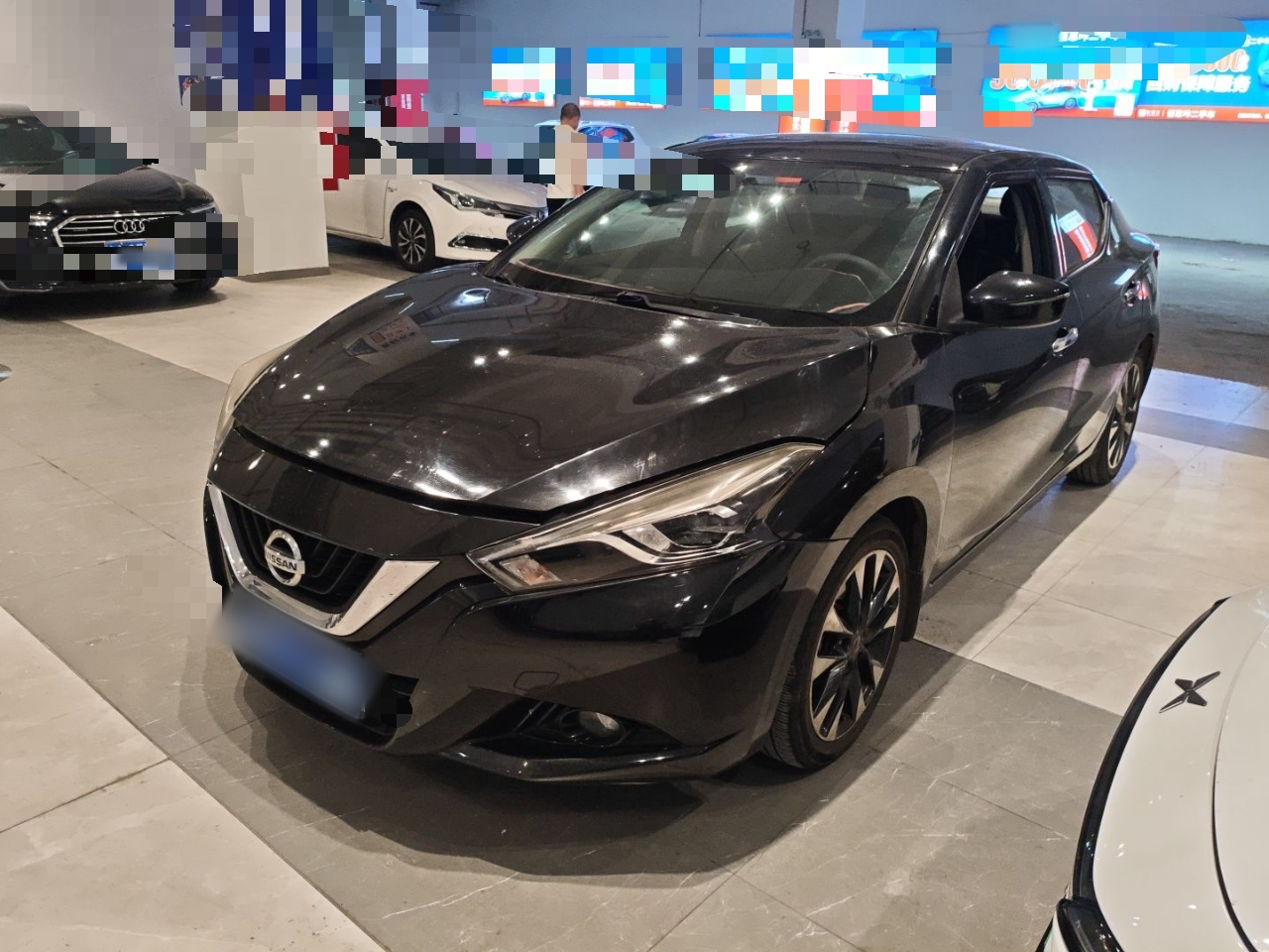 تحت مقدمة السيارة