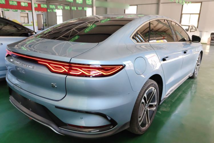 Used BYD Han 2023 EV Champion Edition 605KM Front-Drive Premium Model Rear Right 45 Deg