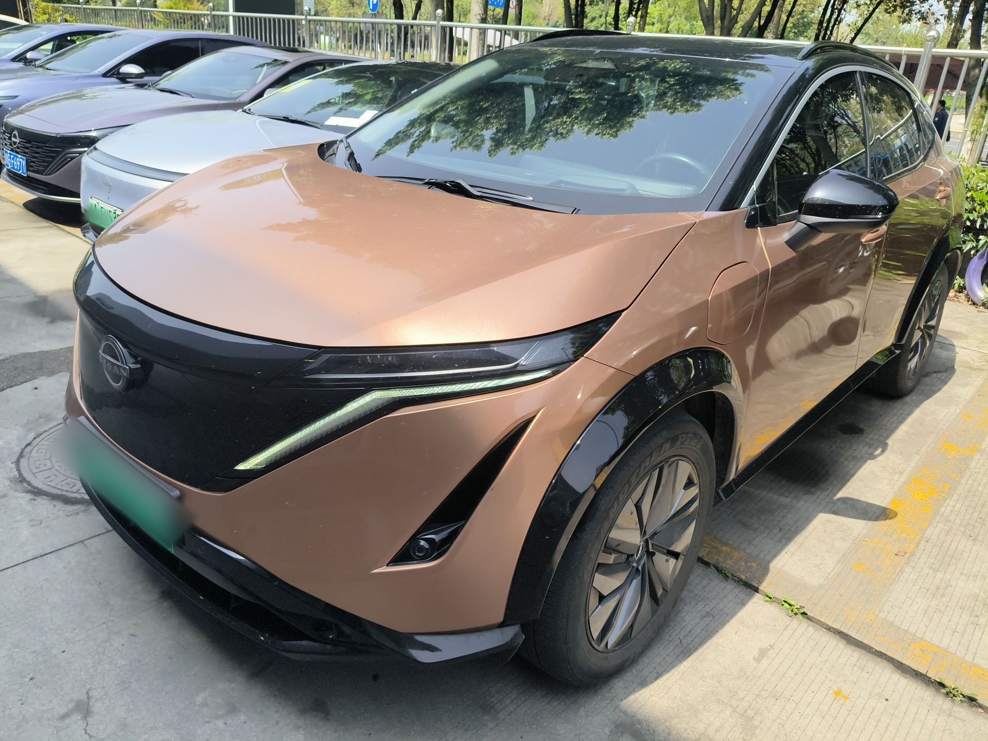 تحت مقدمة السيارة