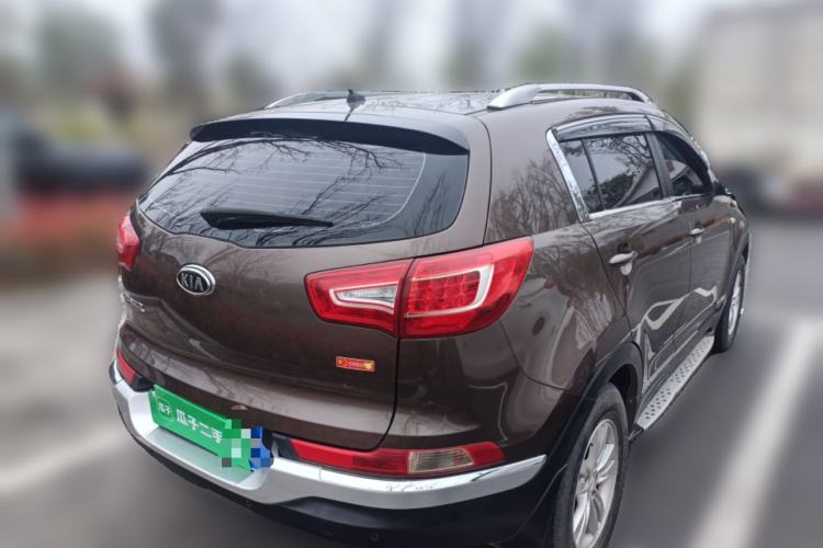 Used Kia Sportage R 2012 2.0L Automatic Two-Wheel Drive GL Trim Rear Right 45 Deg