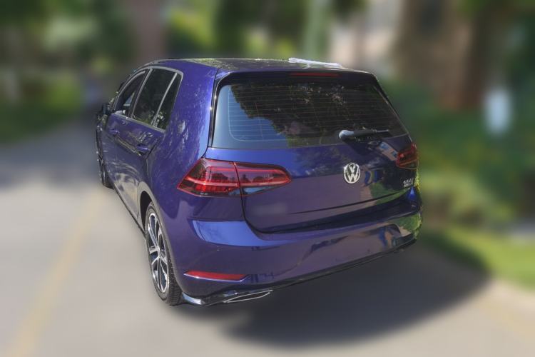 Used Volkswagen Golf 2018 280TSI Automatic R-Line Model Rear Left 45 Deg