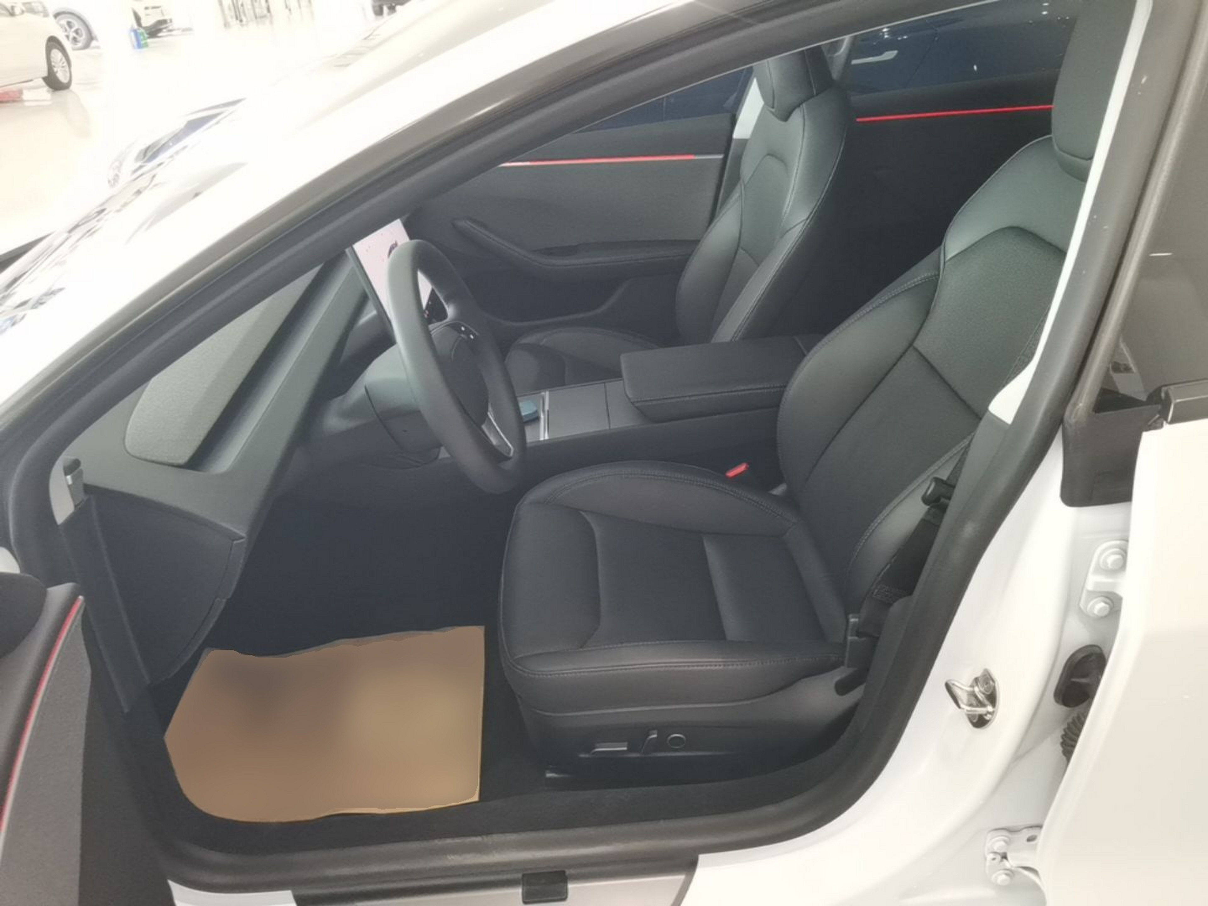 Avant de la voiture