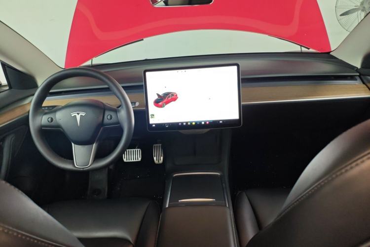 Used Tesla Model 3 2021 Revised Version Standard Range Rear-Wheel Drive Upgraded Edition 3D1 Center Console