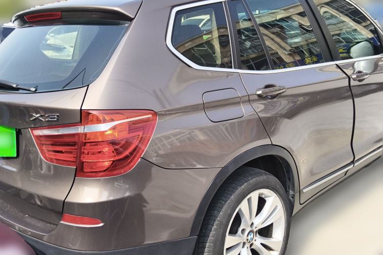 Used BMW X3 2013 xDrive35i Luxury Model Rear Right 45 Deg