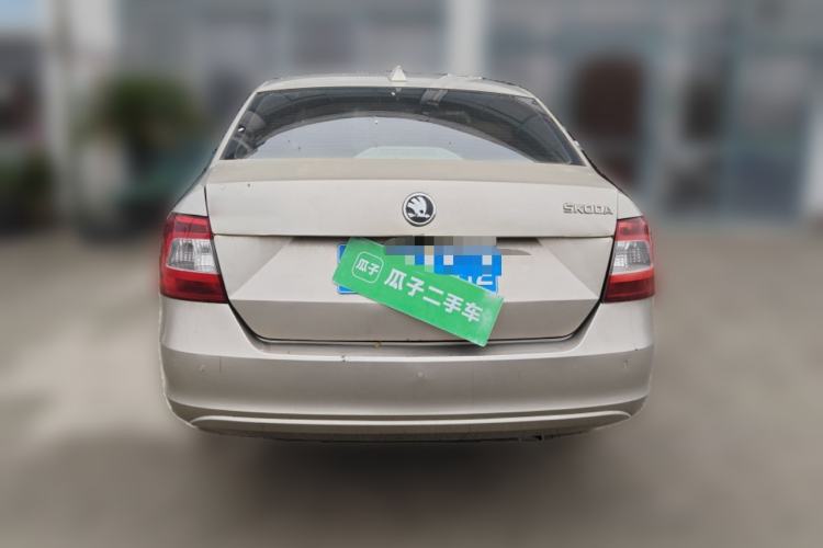 Used Skoda Rapid 2013 1.6L Automatic Smart Selection Model Rear