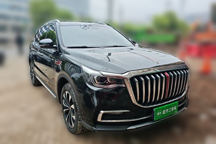 Used Hongqi HS7 2022 3.0T Automatic All-Wheel Drive ZhiLian Flagship Edition Five Seats Front Right 45 Deg