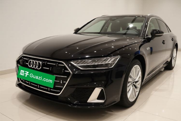 Used Audi A7L 2024 45TFSI S-line Dream-Building Edition Flow Crystal Package Guazi used car, China used car export, Used car for sale, Used cars, Cheapest cars for sale