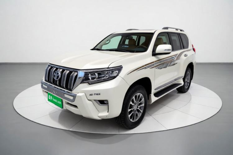 Used Toyota Prado 2019 2.7L TX Aluminum Wheels External Spare Tire No Sunroof Base Version—Middle East Market