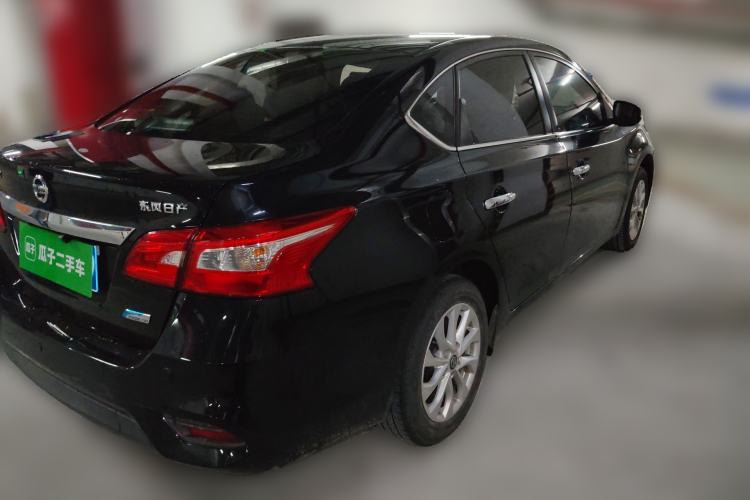 Used Nissan Sylphy 2019 1.6XV CVT Smart Connect Luxury Edition China VI Standard Rear Right 45 Deg