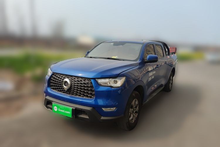 Used Great Wall Poer 2021 2.0T Commercial Version Automatic Diesel 4x4 Navigation-Ready Long-Box GW4D20M