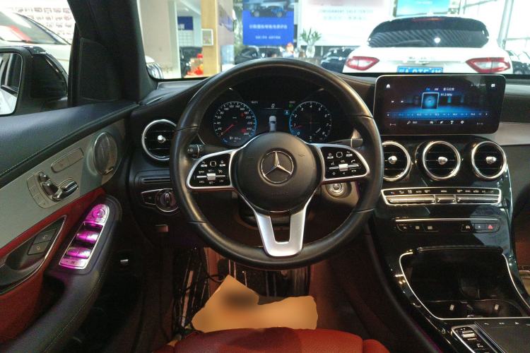 Used Mercedes-Benz GLC Coupe 2021 GLC 260 4MATIC Coupe SUV Steering Wheel