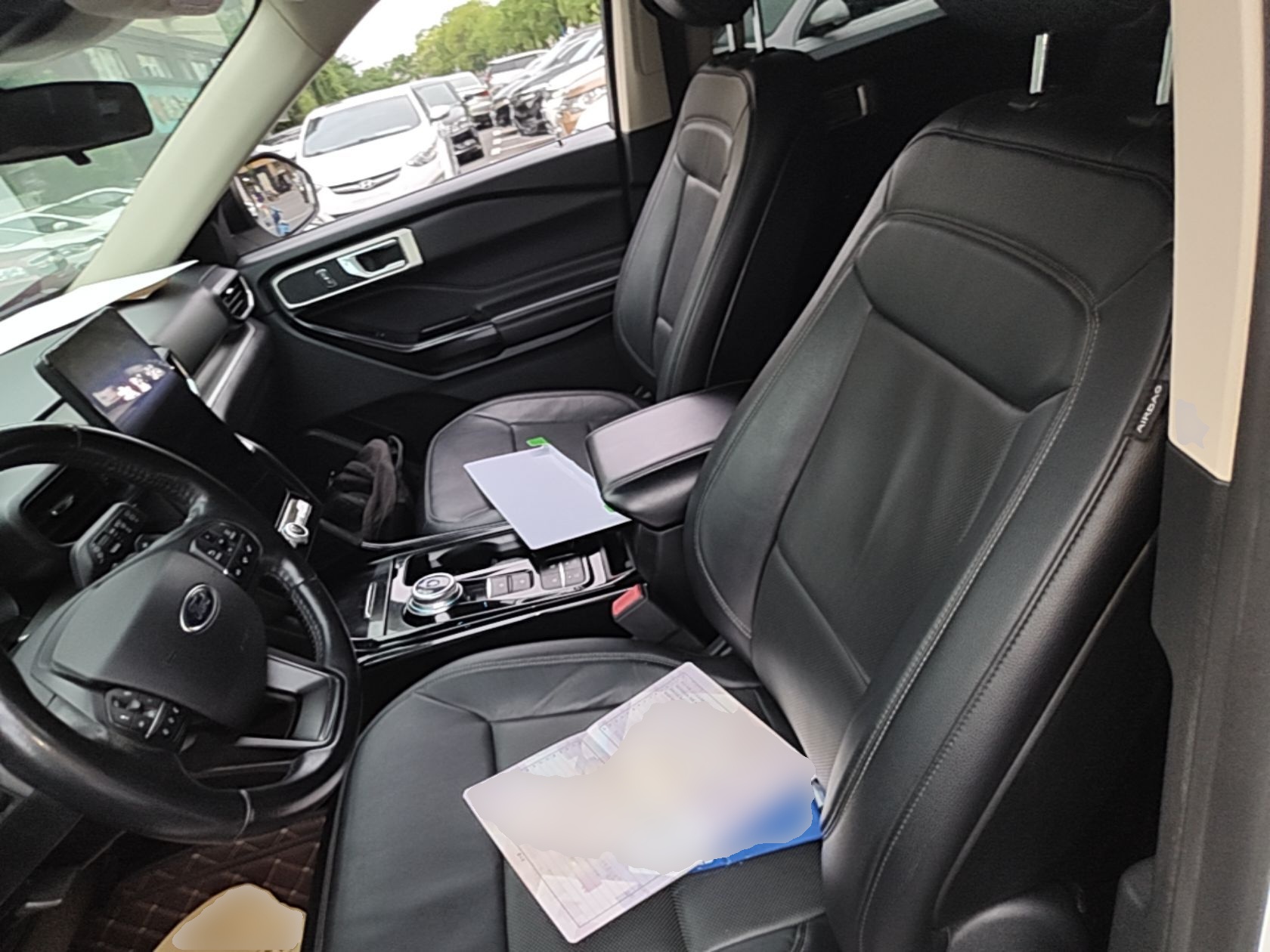 Avant de la voiture