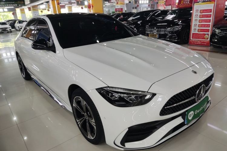 Used Mercedes-Benz C-Class 2022 Revised C 260 L Starry Night Sport Edition Front Right 45 Deg