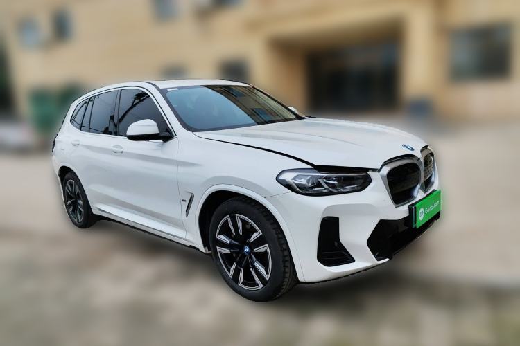 Used BMW iX3 2024 Leading Model Front Right 45 Deg