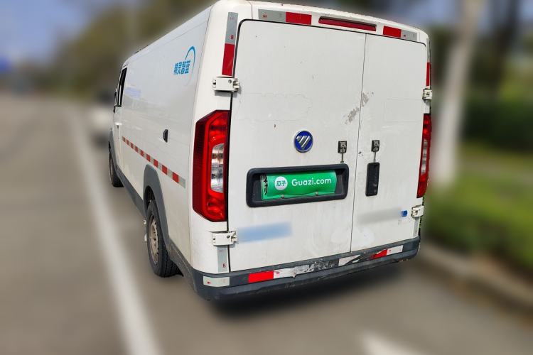 Used Foton Intelligent Blue Elf E7 2023 Pure Electric Van Flat Roof 2 Seats EVE Energy 41.86 kWh Rear Left 45 Deg