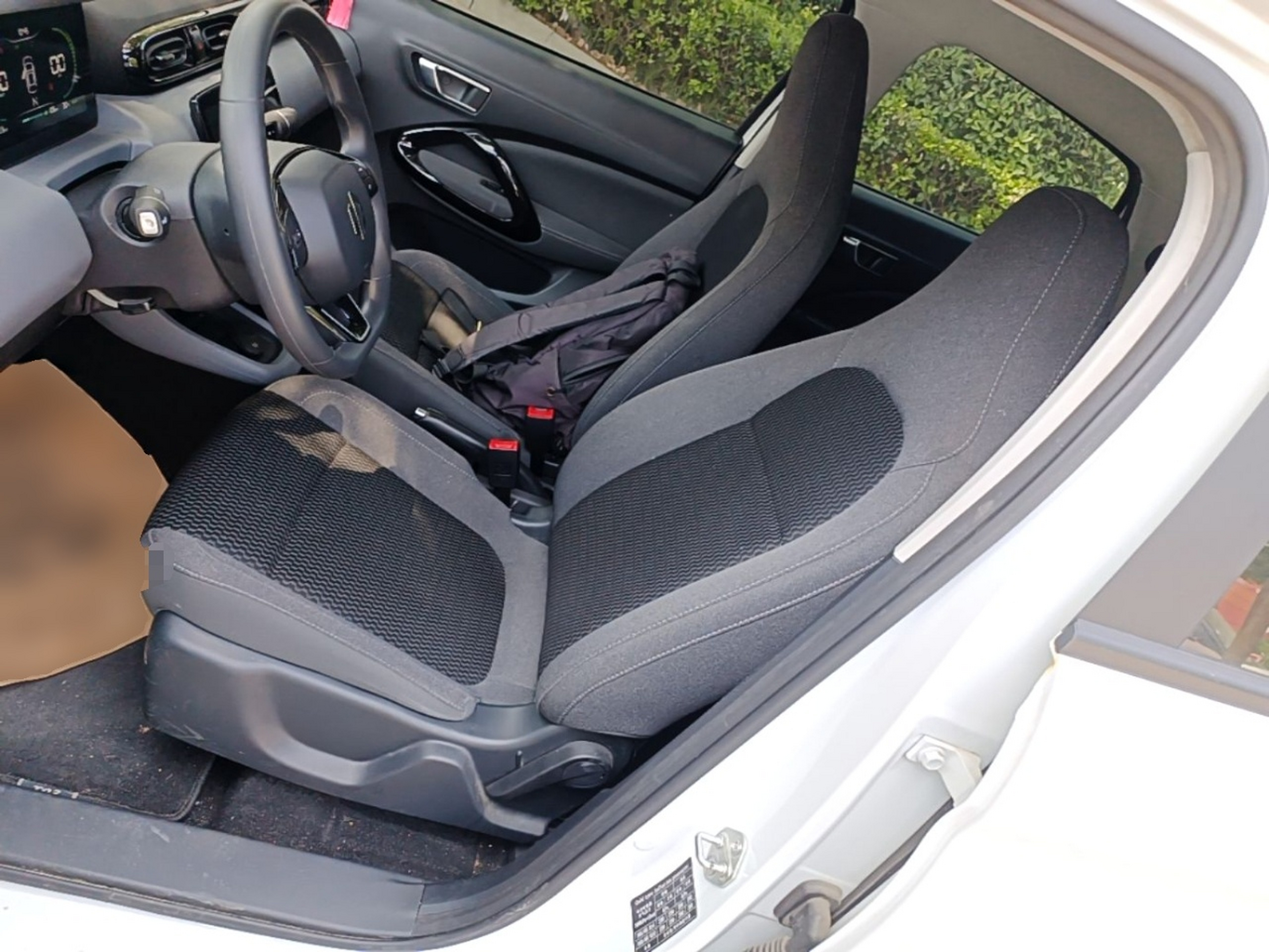 Avant de la voiture
