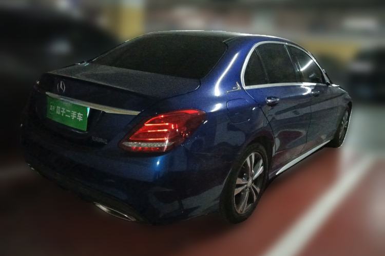 Used Mercedes-Benz C-Class 2016 C 200 L Sport Edition Rear Right 45 Deg