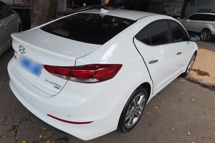 Used Hyundai Elantra (6th Generation / Lingdong) 2016 1.6L Automatic ZhiXuan – Elite Version Rear Right 45 Deg