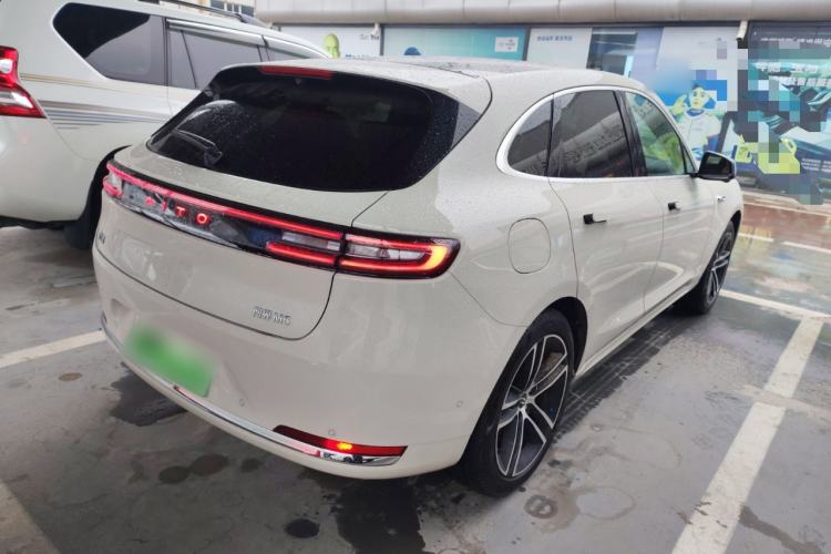 Used Hima AITO M5 2025 Extended-Range Ultra All-Wheel-Drive Version Rear Right 45 Deg