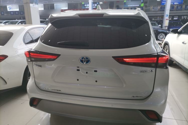 Used Toyota Highlander 2022 Dual-Engine 2.5L Four-Wheel Drive Prestige Version 7 Seats Rear