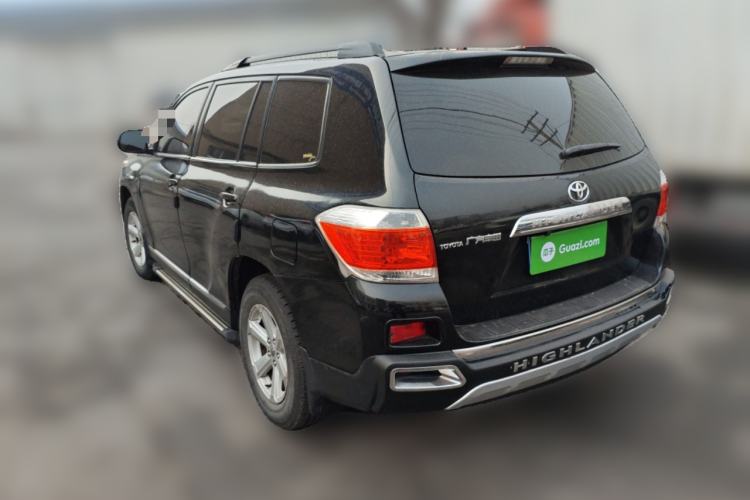 Used Toyota Highlander 2012 2.7L 2WD 5-Seater Elite Edition Rear Left 45 Deg