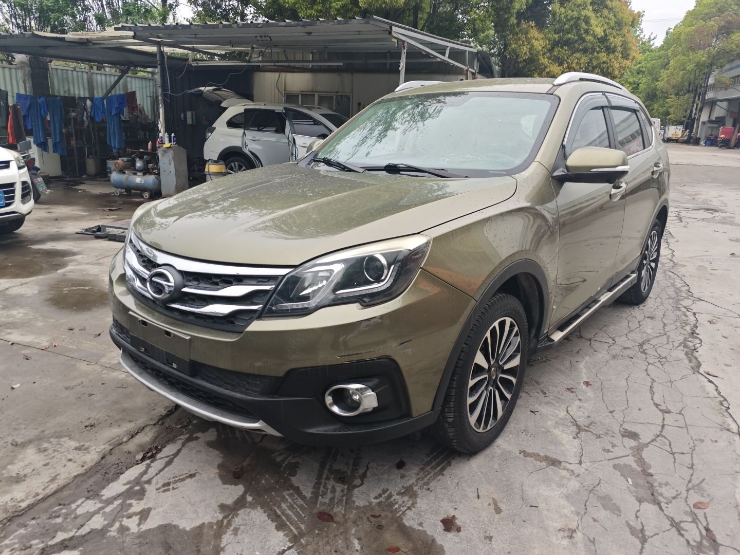 Parte inferior delantera